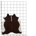 thumbnail image 2 of 7 Ft X 6.5 Ft Hair On Leather Cowhide From Brazil Skin Rug Carpet Hilason, 2 of 2