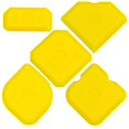 thumbnail image 1 of 5 Piece Set for Grout Smoothing, Silicone and Acrylic Grout Scrapers, 1 of 3