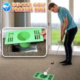 thumbnail image 4 of Yuarrent Home Office Golf Putting Training Cup Indoor Practice Training Aid Putting Hole Herramientas de golf Golf verde Yuarrent OD2527-03B, 4 of 6