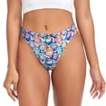 thumbnail image 1 of Balery Cartoon colorful cute cat Tangas de Algodón para Mujer con Estampado – Ropa Interior Sexy, Transpirable, G-string-3X-Large, 1 of 6
