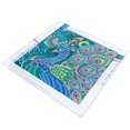 thumbnail image 3 of Pintura De Diamante De Pavo Real, Pintura De Diamante DIY 30x30cm Lienzo Para Entretenimiento Para Sala De Estar Dormitorio Porche Mgaxyff Home Supplies, 3 of 8