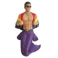 thumbnail image 2 of December Diamonds Gay Pride Merman with Rainbow Flag Christmas Ornament 5590826, 2 of 2