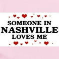thumbnail image 2 of CafePress - Loves Me In Nashville Infant Bodysuit - Baby Light Bodysuit, Size Newborn - 24 Months, 2 of 4