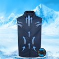 thumbnail image 1 of Ropa de aire con aire acondicionado para hombres para hombres chaleco enfriando ropa de senderismo para el chaleco de pesca de trabajo a alta temperatura, 1 of 9
