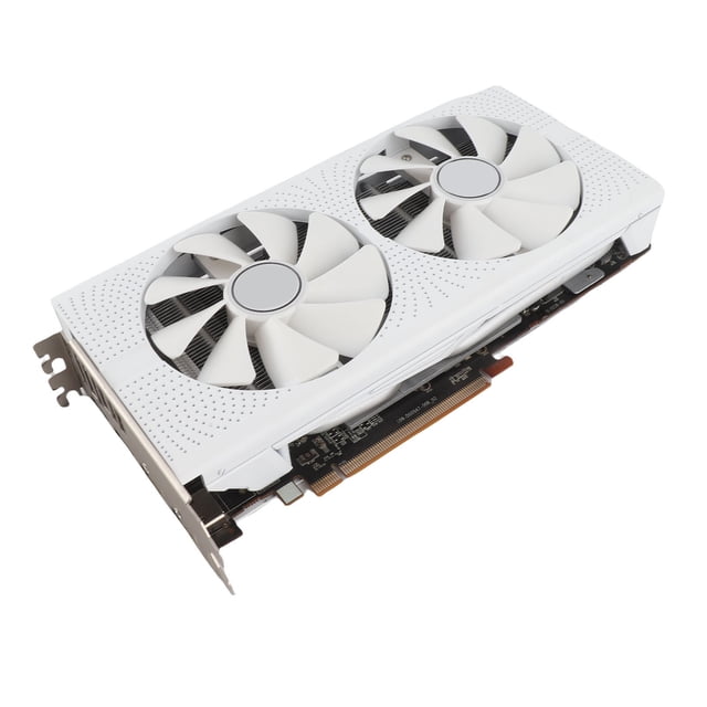 Tarjeta Gráfica Para Computadora, PCI Express 3.0 X16 Tarjeta Gráfica Para Juegos De 256 Bits RX580 8 GB GDDR5 Resolución 4096x2160 Interfaz De Alimentación De 8 Pines Para