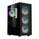 thumbnail image 1 of Gabinete Gamer BALAM RUSH DRAGONFLY PERFORM CRYSTAL GM590 CB Media Torre 4 Fan Cristal Templado BR-935968, 1 of 6