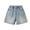 Z-01Blue, variant on Ruyang Girls Baggy Jeans Shorts Y2k Hip Hop Streetwear Denim Shorts Unisex Kid Vintage Fashion Bermuda Jorts Star Embroidery Clothes