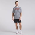 thumbnail image 5 of Men's Fanatics Heather Gray San Francisco 49ers Pass Rush Tri-Blend T-Shirt, 5 of 7