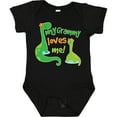 thumbnail image 3 of Inktastic My Grammy Loves Me Grandson Boys Baby Bodysuit, 3 of 5