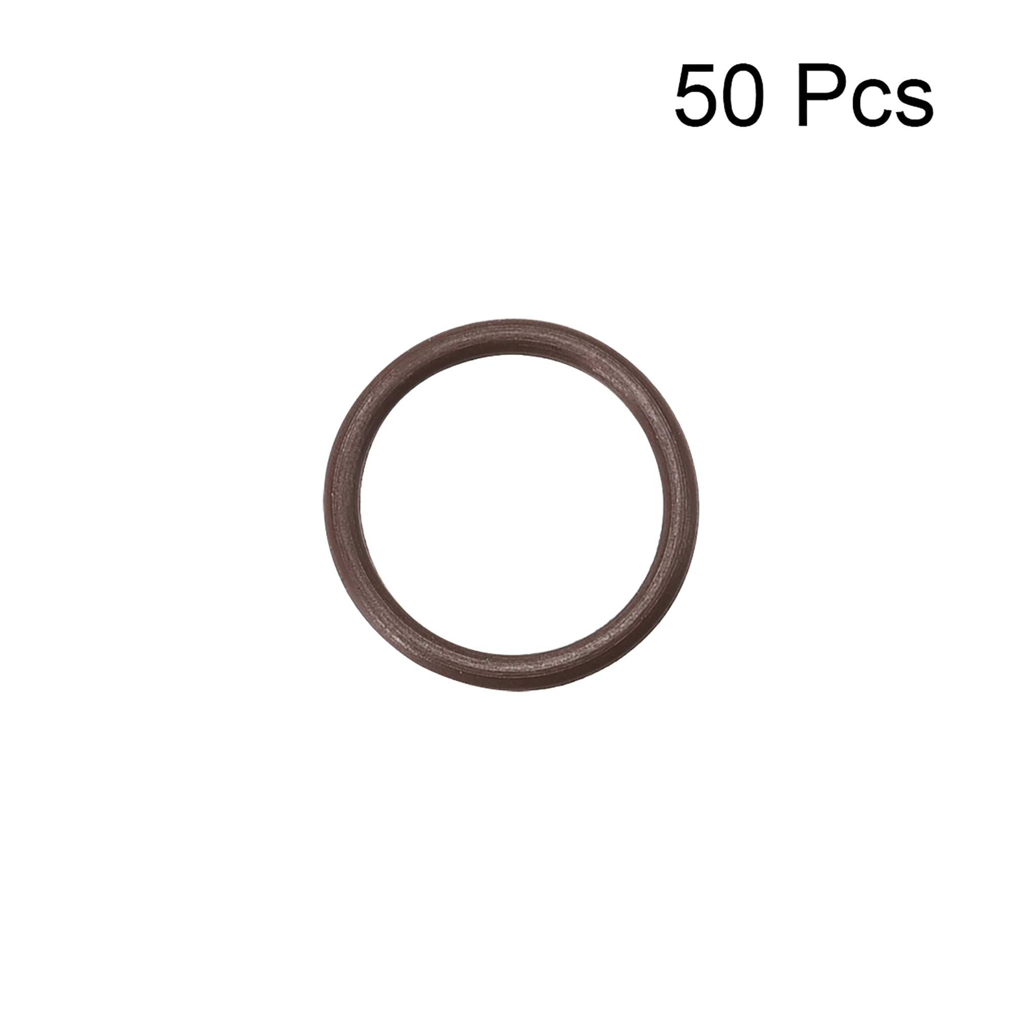 Viton Heat Resistant Brown O-rings  Size 027 Price for 10 pcs 