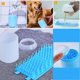 thumbnail image 2 of Vaso limpiador portátil BRILLAR para patas de perro cerdas de silicona suaves azul, 2 of 5
