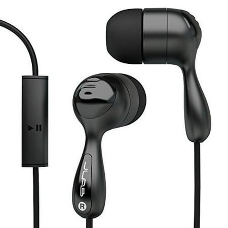 Jlab Audio Jbuds Hi Fi - JLab Audio JBuds Hi-Fi Noise-Reducing Ear Buds with Universal Microphone, GUARANTEED FOR LIFE - Black
