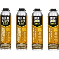 Great Stuff 343087 PRO 26.5-Ounce Construction Adhesive, Each 4 Pack