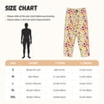 thumbnail image 4 of Lsque Colorful Leaves Print Women's Pajama Pants, Lounge Pant - Comfortable Home Wear,Elastic Waistband, Stylish Design-X-Large, 4 of 9