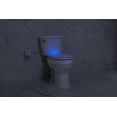 thumbnail image 3 of Kohler K-75796-7 Cachet Nightlight Q3 Quick-Close Elongated Toilet Seat - Black, 3 of 7