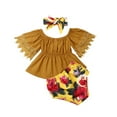 thumbnail image 1 of Girls Solid Color T-Shirt Printing Shorts Big Head Wearing 0-5 Years, 1 of 6