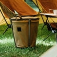 thumbnail image 3 of Camping Trash Can Folding Outdoor Trash Container Large Capacity Foldable Rubbish Holder with Handle Picnics Garbage Can, 3 of 12