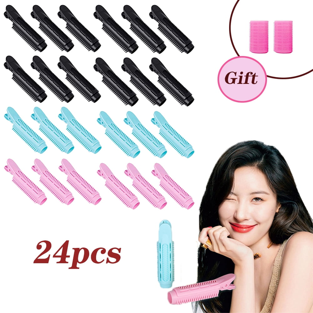 Dicasser 24PCs Volumizing Hair Root Clips Instant Hair Volume Clip