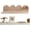 Wood-L Size, variant on 2pcs Boho Shelf Wall Decor Wood Floating Shelves, Arched Rainbow Wall Art, Hanging Plant Holder for Entryway Bedroom Living Room