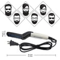 thumbnail image 4 of Plancha de pelo eléctrica YONGSHENG cepillo para barba multifuncional, 4 of 5