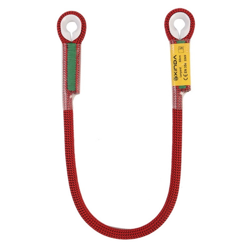 Professional Rock Climbing 10.5mm Rescue Lanyard Protective Eyetoeye