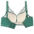 thumbnail image 4 of LOVZFMLL Bras for Women Woman's Solid Color Printing Large Size Ventilate Bra Without Steel Rim Green M, 4 of 9