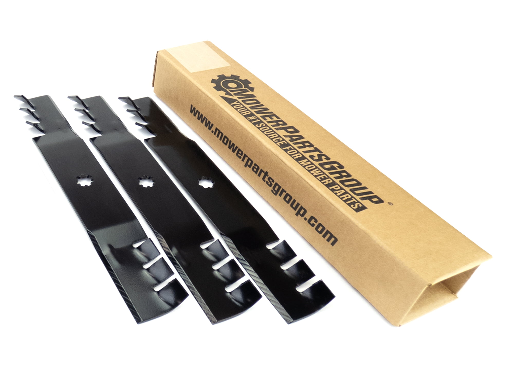 (3) Mulching Blades for John Deere 48" GX21784, GX21786, GY20852