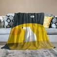 thumbnail image 2 of Pratyus Polar Bear Cozy Throw Blanket Lightweight Soft Blanket for Bedroom Living Rooms Sofa Couch All Seasons Gifts 40x50in, 2 of 6