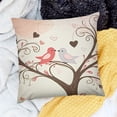 thumbnail image 2 of BANET Throw Pillow Cushion Cover, on Branch Shapes Environment Print, Decorative Square Accent Pillow Case 20x20in, 2 of 5
