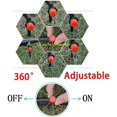 thumbnail image 4 of Goutteurs d'Irrigation, 100 Pcs Arroseurs Réglables Kits de Système d'Irrigation Goutte à Goutte Micro Flux Tête d'Irrigation Buses de Brumisation, 4 of 5