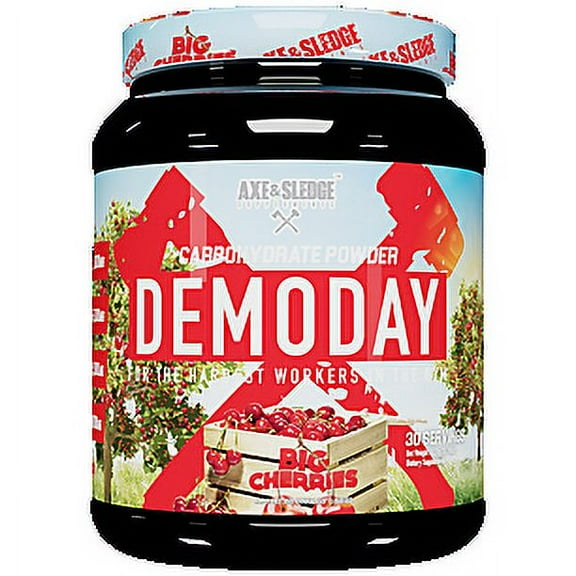 Axe & Sledge Demo Day, Intra-Workout Carbohydrate Powder, 30 Servings, Big Cherries
