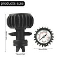 23Psi Barometer Pressure Gauge Air Valve Measurement For Inflatable