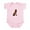 Petal Pink, variant on CafePress - Bloodhound (Sit) Infant Bodysuit - Baby Light Bodysuit, Size Newborn - 24 Months
