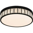 thumbnail image 6 of GIB1615MBK Quoizel Lighting Gibson - 31W LED Flush Mount In Modern Style-3.5 Inches Tall and 14.75 Inches Wide-Matte Black Finish, 6 of 6
