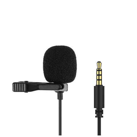 HUACA Microphone Lavalier, microphone à condensateur omnidirectionnel ...