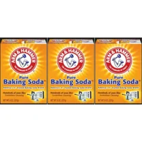 3 Boxes Arm & Hammer Pure Baking Soda Box 8 oz
