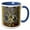 Blue/White, variant on 3drose, Bennu-nahroe Antropormorphic Sphynx Gryphon Fantasy Art, 15oz Mug