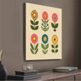 thumbnail image 2 of 6 Piece Vintage Floral Canvas Wall Art Print For Bedroom Home Decoration, 2 of 8
