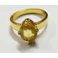 thumbnail image 2 of Natural Certified Handmade Yellow SapphireStone Victorian Engaent Ring US9, 2 of 3
