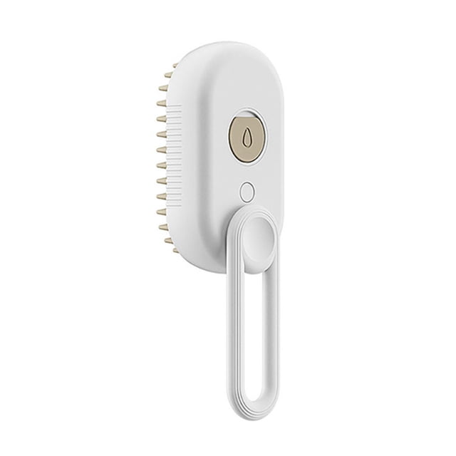 Electric Cat Steam Brush - ABS Material, Spiral Teeth & Massage Function - Multifunctional Grooming Tool for Hair Removal/Cleaning
