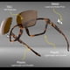 thumbnail image 3 of Lentes de Sol INFI Polarizados con Protección UV400 para Pesca para Hombre, 3 of 6