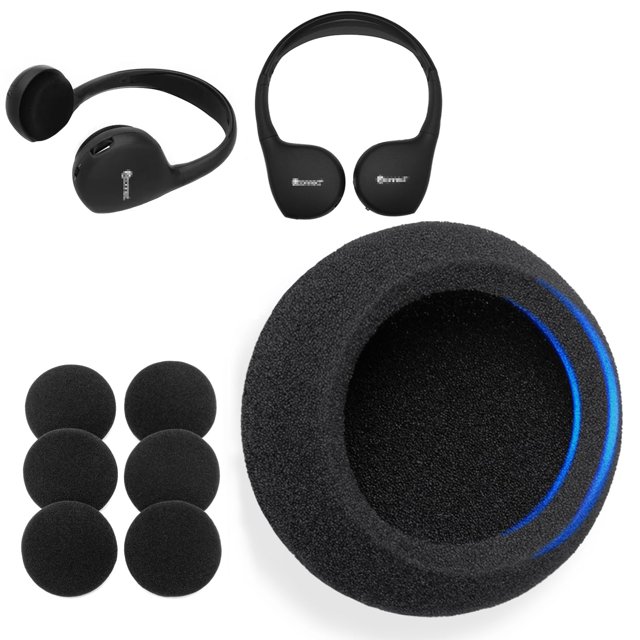Almohadillas, funda de espuma, 3 pares de auriculares Uconnect compatibles