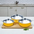 thumbnail image 2 of BATERIA DE COCINA DE COCINA ALUMINIO PURO CON SARTEN ANTIADHERENTE Y POCILLO HERCULES 8 PIEZAS, 2 of 5