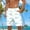 White, variant on Viluyesy Mens Swim Trunks, Quick Dry Drawstring Surfing Graphic Swimwear Beach Board Shorts with Pockets White 3XL