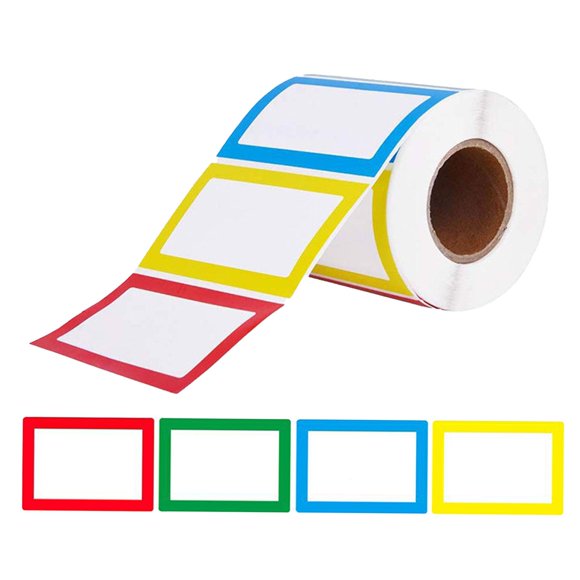 Siruishop 150 Pieces Name Tag Labels Sticky Name Stickers for School Classroom Meeting