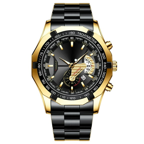 Full Automatic Mechanical Watch And Trendy Korean Quartz Men's Watch