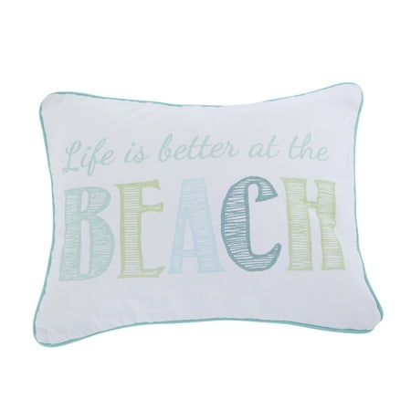 UPC 190945000057 product image for Levtex Home - Del Ray - Decorative Pillow (20x20in.) - Quilted Shells Fringe -  | upcitemdb.com