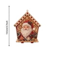 thumbnail image 6 of Clearance DIY Diamond Pearl Painting Wooden House, Christmas Pearl Diamond Art Kit for Adults, Christmas Ornament, Christmas Decoration for Tree Wall Home, Christmas Gift for Kiddo Adult (B), 6 of 6