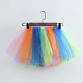 thumbnail image 5 of Akiihool Toddler Skirt Girls Sequin Skirts Toddler Tutu Skirt Tulle Dance Skirts Girls Birthday Fashion Clothes(Blue,4-6 Years), 5 of 7