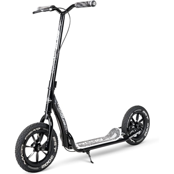Madd Gear Urban Glide Commuter Kick Scooter - Huge 12" Air-Filled Tires - Perfect for Teens and Adults